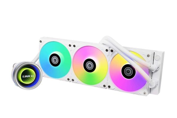 LIAN LI Galahad II Trinity SL-INF 360 Liquid Cooling System - 3 Fan Slots (120 mm),White,TRINITY