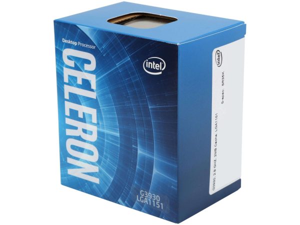 Intel Celeron G3930 Dual-Core 2.9 GHz - Celeron G3930,Air Cooler