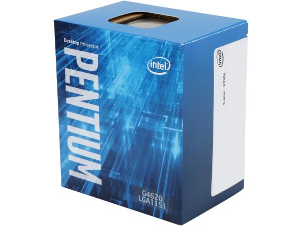 Intel Pentium G4560 Dual-Core 3.5 GHz - Pentium G4620,No Stock Cooler