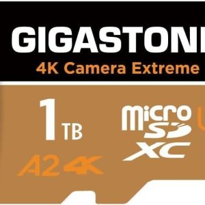 [Gigastone] Micro SD Card 32GB 5-Pack, Camera Plus, MicroSDHC Memory Card for Video Camera, Wyze Cam, Security Camera, Roku, Full HD Video Recording, UHS-I U1 A1 Class 10, up to 90MB/s, with Adapter - 1TB,4K Camera Extreme,1-Pack