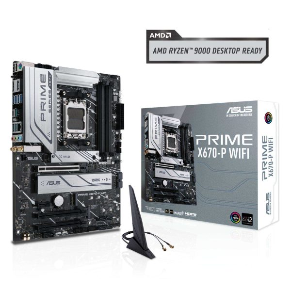 ASUS ROG STRIX X670E-E GAMING WIFI AM5 
 - PRIME X670-P WIFI