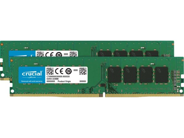 Crucial 8GB DDR4 3200 (PC4 25600) - 32GB (2 x 16GB),DDR4 2666 (PC4 21300),19