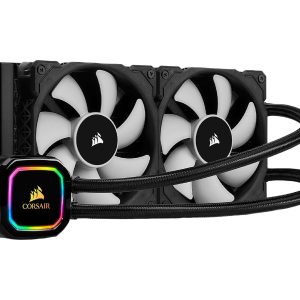 CORSAIR iCUE H100i ELITE CAPELLIX Liquid Cooling System - 2 Fan Slots (120 mm),PRO XT Series,RGB Pump