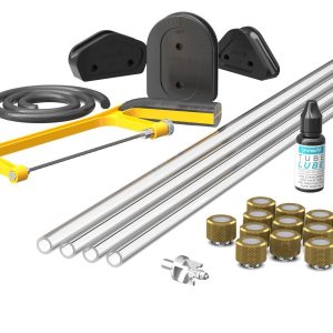 PrimoChill (Complete Kit) 4x 14mm Acrylic/PMMA Tubes, 12x Metrix SX Fitting, Bending Jig/Kit, Cutter and Finishing Bit - Candy Gold