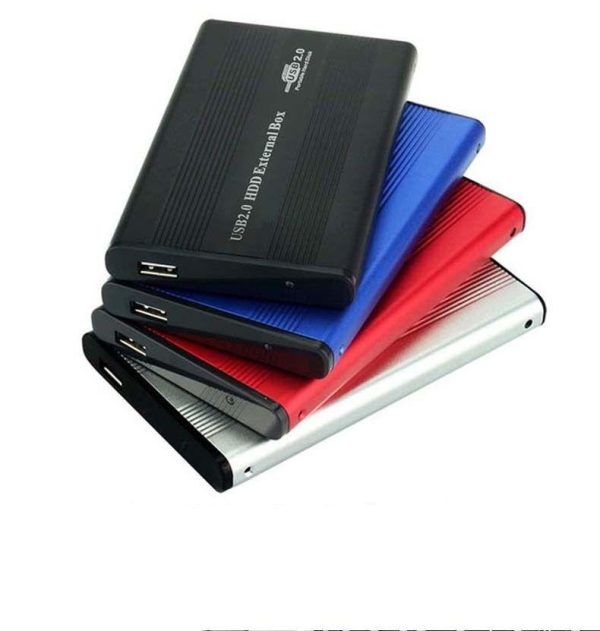 Weastlinks USB2.0 Hard Drive Disk Enclosure HDD External Box Case Caddy for 2.5" IDE HDD with LED Indicator Light For Desktop Computer PC