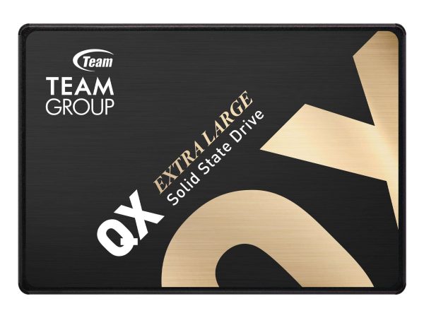 Team Group QX 2.5" 512GB SATA III 3D NAND Internal Solid State Drive (SSD), Speed up to 560MB/s, Laptop & PC Desktop compatible (T253X7512G0C101) - 512GB
