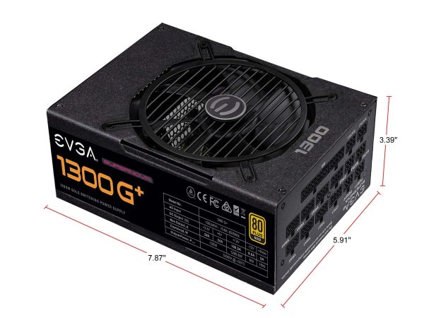 EVGA SuperNOVA 1300 G+ 1300 W Full Modular 80 PLUS GOLD Certified