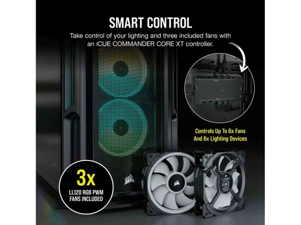 Corsair iCUE 5000T RGB ATX Mid Tower Black