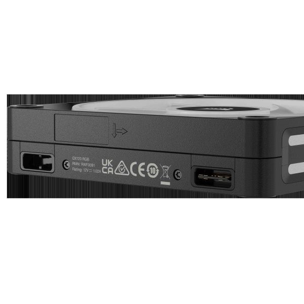 CORSAIR QX RGB Series, iCUE LINK QX120 RGB, 120mm Magnetic Dome RGB Fan, Starter Kit