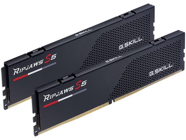 G.SKILL Ripjaws S5 Series 32GB (2 x 16GB) DDR5 6000 (PC5 48000) - 32GB (2 x 16GB),DDR5 5600 (PC5 44800),28,Black