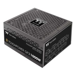 Thermaltake GF3 1000W 80+ Gold Full Modular SLI/Crossfire Ready ATX 3.0 Standard Power Supply, PCIe Gen.5 12VHPWR Connector Included, 10 Year Warranty, PS-TPD-1000FNFAGU-4