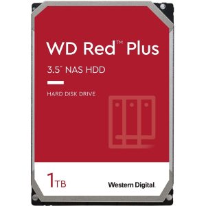 WD Red Plus 4TB 5400 RPM 3.5" - 1TB 64MB Cache
