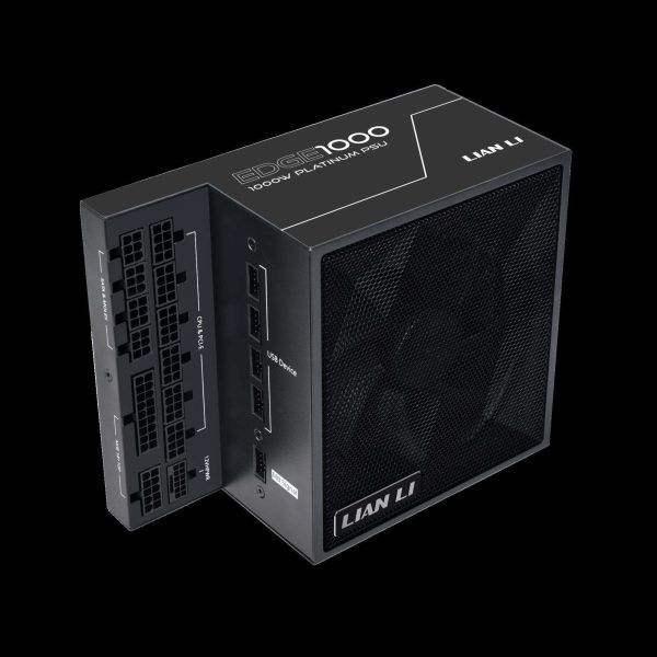 LIAN LI Edge series 850 W Full Modular 80 PLUS GOLD Certified - 1000W (Black)