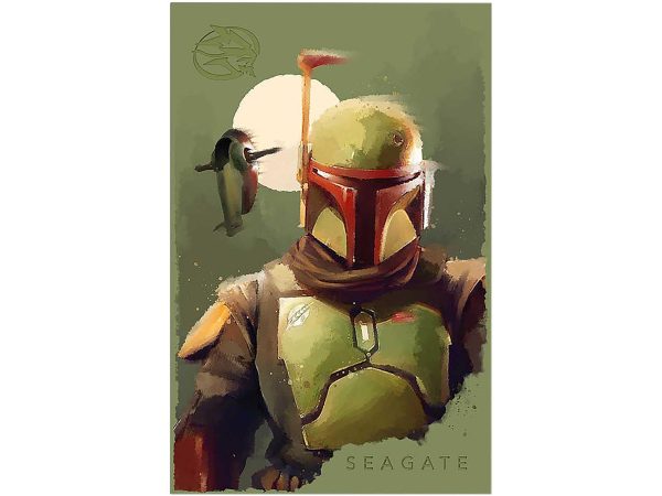 Grogu Drive Special Edition FireCuda External Hard Drive - 2TB (Boba Fett)