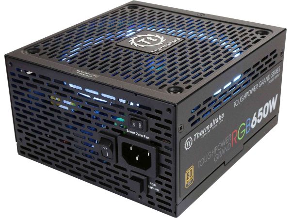 Thermaltake Toughpower GF2 ARGB Sync Series 750 W Full Modular 80 PLUS GOLD Certified - ATX 80+ Gold (650W) RGB