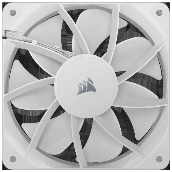 Case Fan - 120 mm,White,Non-LED,RS120 White Single Pack