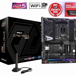 ASRock Z790 PG SONIC Intel LGA1700 (14th,13th,12th Gen) ATX Motherboard, 4 slots DDR5, PCIE 5.0 x16, 5 M.2 slots, 2.5Gb Lan, 7.1 Nahimic Audio, Front USB3.2 Gen2X2 Type_C, 14+1+1 Power Phase - Z790 Taichi Lite