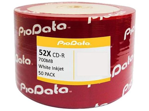 CD-R CD/DVD R/RW Media - White