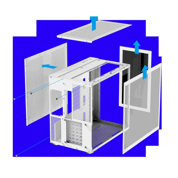 GAMEMAX ATX Mid Tower White