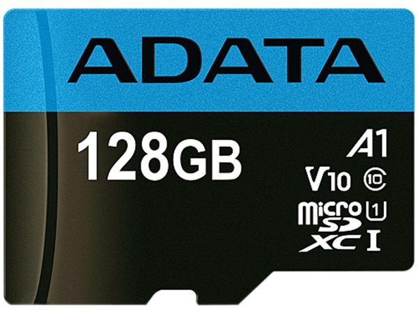 Flash Card with SD Adapter - 128GB