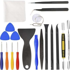 Screwdriver Sets 142-Piece Electronics Precision Screwdriver with 120 Bits Magnetic Repair Tool Kit for iPhone, MacBook, Computer, Laptop, PC, Tablet, PS4, Xbox, Nintendo, Game Console - 20-piece,N/A