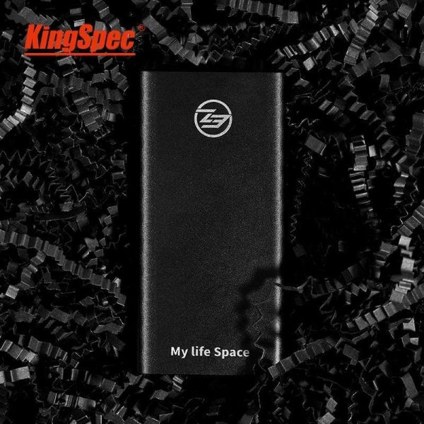 KingSpec External SSD 480GB Internal Solid State Drive Portable SSD Hard Drive Type-C to USB 3.1