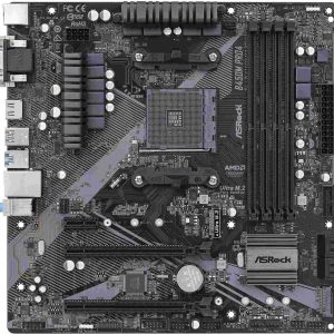 ASRock B450M-HDV R4.0 AM4 
 - B450M PRO4 R2.0