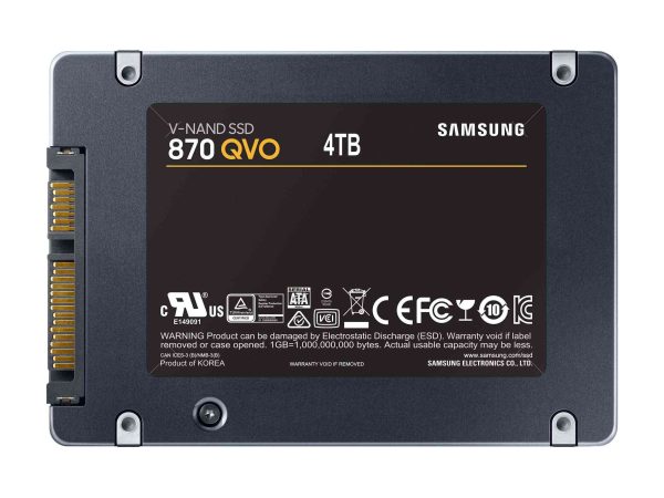 SAMSUNG 870 QVO Series 2.5" 4TB