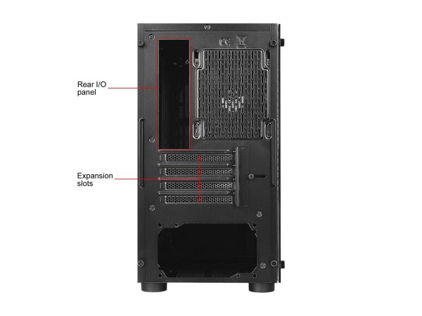 Thermaltake Versa H18 TG Micro Gaming Chassis Black