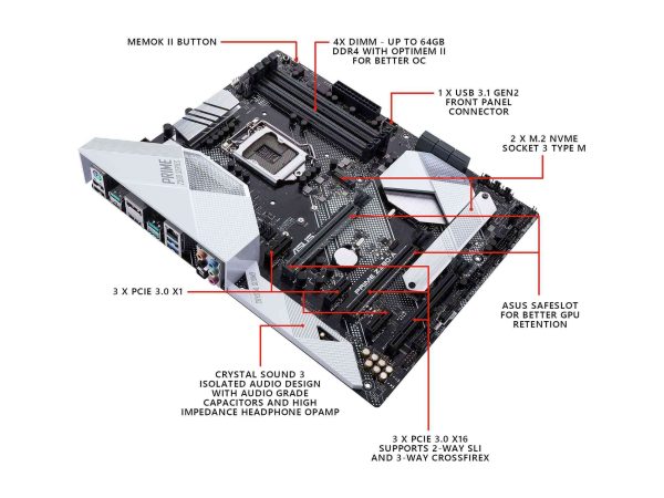 ASUS Prime Z390-A LGA 1151 (300 Series)