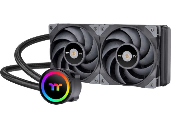 Thermaltake TH ARGB Liquid Cooling System - TOUGHLIQUID Ultra,2 Fan Slots (120 mm),Black