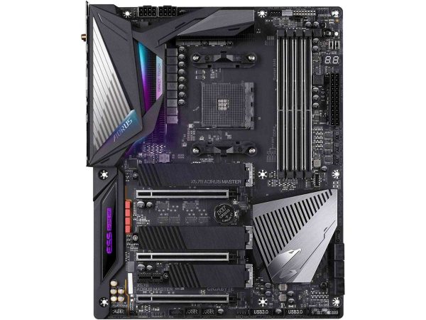 GIGABYTE X570 AORUS ELITE AM4 
 - X570 AORUS MASTER