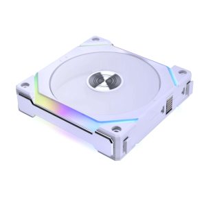 Lian Li UNI Fan SL120 V2 RGB Black 3x 12cm Fan Pack with Controller - UF-SL120V2-3B - 120 mm,White,1 Pack