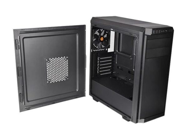 Thermaltake V100 Perforated ATX Mid-Tower Chassis with One Pre-installed 120mm Fan and a Perforated Side Panel