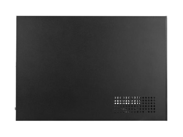Compact Stylish 3x 3.5" Hotswap Trayless mini-ITX Tower - Black HDD Handle