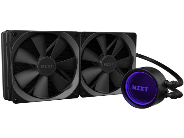 NZXT Kraken Z Series Z73 360mm - RL-KRZ73-01 - AIO RGB CPU Liquid Cooler - Customizable LCD Display - Improved Pump - Powered by CAM V4 - RGB Connector - Aer P 120mm Radiator Fans LGA 1700 Compatible - 2 Fan Slots (140 mm),Black,Kraken X63