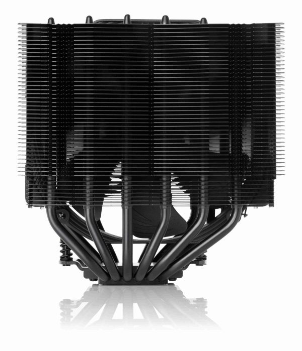 Noctua NH-D15S chromax.black, Premium Dual-Tower CPU Cooler with NF-A15 PWM 140mm Fan (Black)