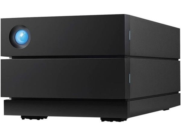 LaCie 2big RAID 16TB USB-C External Hard Drive STHJ16000800 Black - 16TB