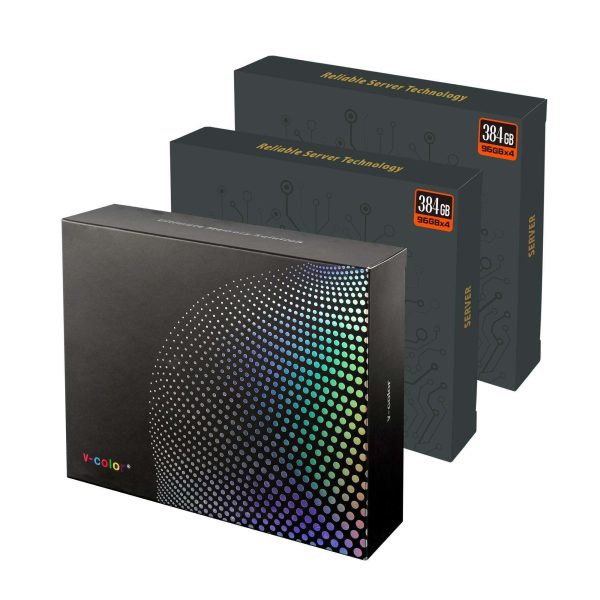 V-COLOR DDR5 768GB (96GBx8) 6000MHz CL36 6Gx4 2Rx4 OC R-DIMM (Overclocking ECC Registered DIMM) 1.25V Memory Ram for WRX90 Workstation (AMD EXPO) (TRA596G60D436O)