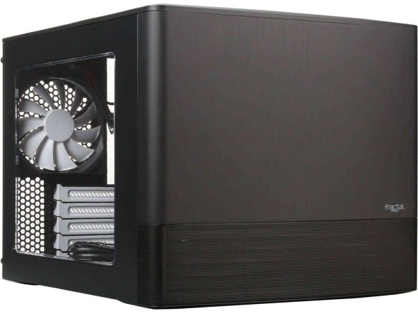 Fractal Design Node 304 Black Aluminum/Steel Mini-ITX Small Form Factor Computer Case - Node 804