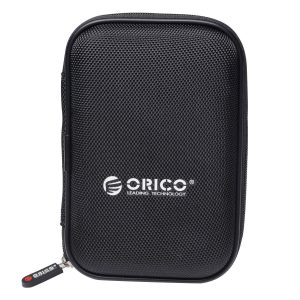 [5 Color in Pack] ORICO Portable 2.5 inch HDD Protective Carry Case Cover Bag Carrying Shell Case for 2.5" HDD Protector Bag - Black,2 Pack