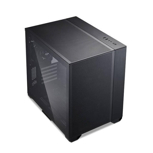 LIAN LI O11 AIR MINI Black SPCC / Aluminum / Tempered Glass ATX Mini Tower Computer Case-- O11AMX