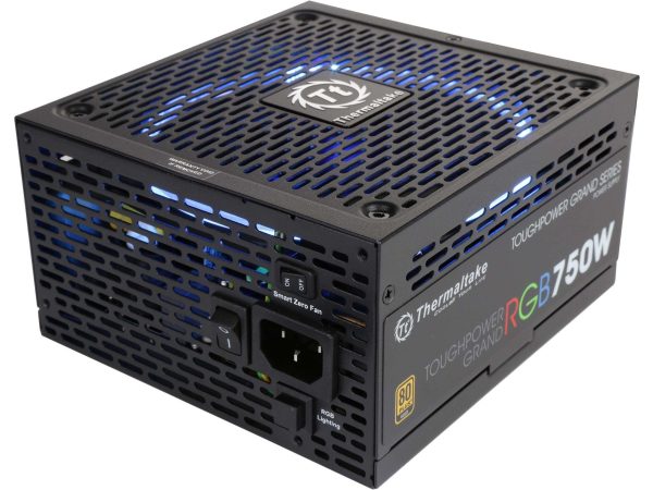 Thermaltake Toughpower GF2 ARGB Sync Series 750 W Full Modular 80 PLUS GOLD Certified - ATX 80+ Gold (750W) RGB