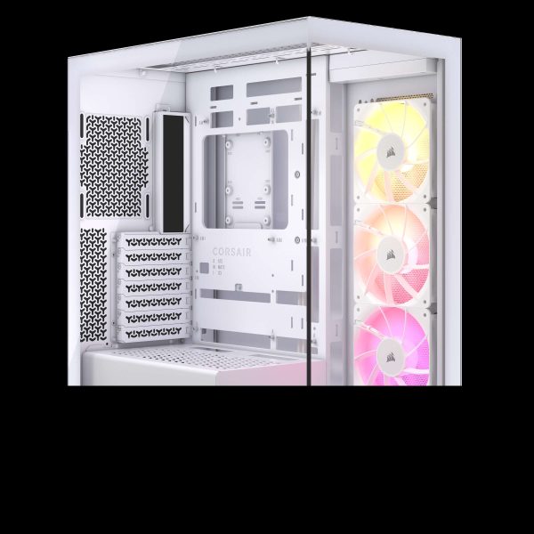 Corsair ATX Mid Tower Black - 3500X ARGB White
