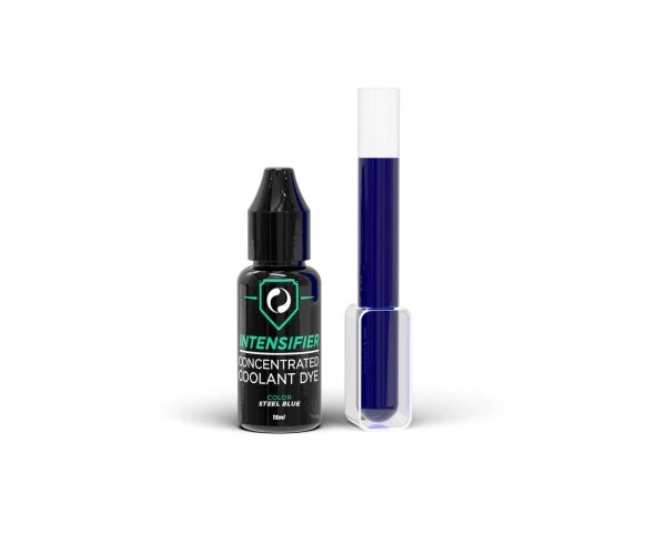 PrimoChill Intensifier Transparent Fluid Dye Electric UV Blue - Steel Blue