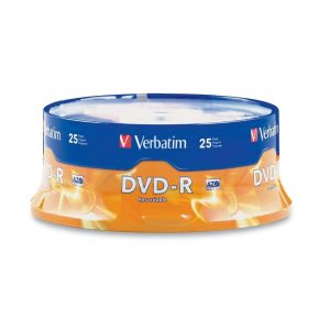 DVD-R Disc with Advanced Azo Recording Dye - 25 Packs