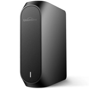 UnionSine 10TB 3.5" External Hard Drive USB3.2Gen2 Type-C HDD Storage Compatible for PC, Desktop, Laptop,TV(Black) HD3510 Black 10TB - 10TB