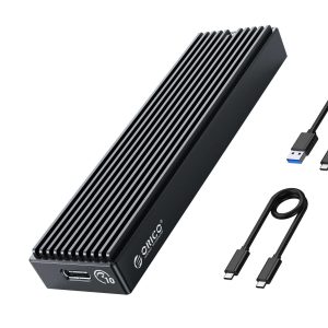 ORICO M.2 NVMe SSD Enclosure, USB 3.1 Gen 2 (10 Gbps) to NVMe PCI-E M.2 SSD Case Support UASP for NVMe SSD Size 2230/2242/2260/2280(up to 4TB)