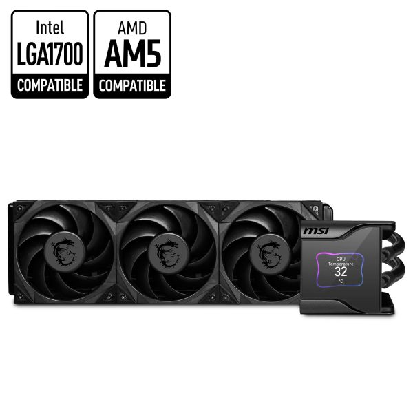 MSI P Series Liquid Cooling System - S Series,3 Fan Slots (120 mm)