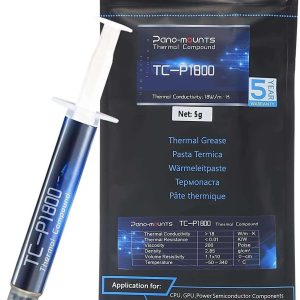 PANO-MOUNTS Thermal Paste 12.5W/mK 5g High Performance CPU Thermal Compound Paste Heatsink for GPU Processor and More - 18W/mK 5g
